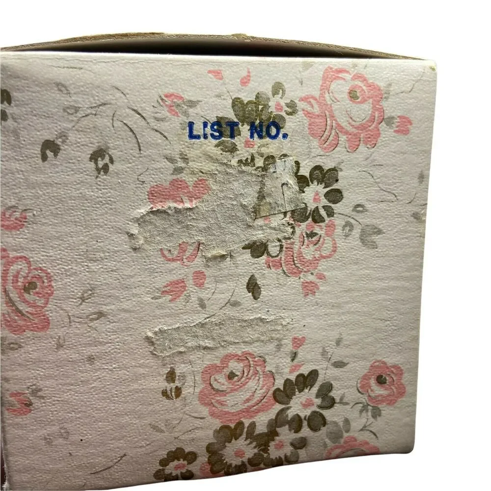 Scented Shelf Paper 50s 60s Vintage Polyfab Multicolor Floral Partial Roll 17.5